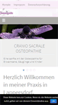 Mobile Screenshot of naturheilpraxis-tischler.de